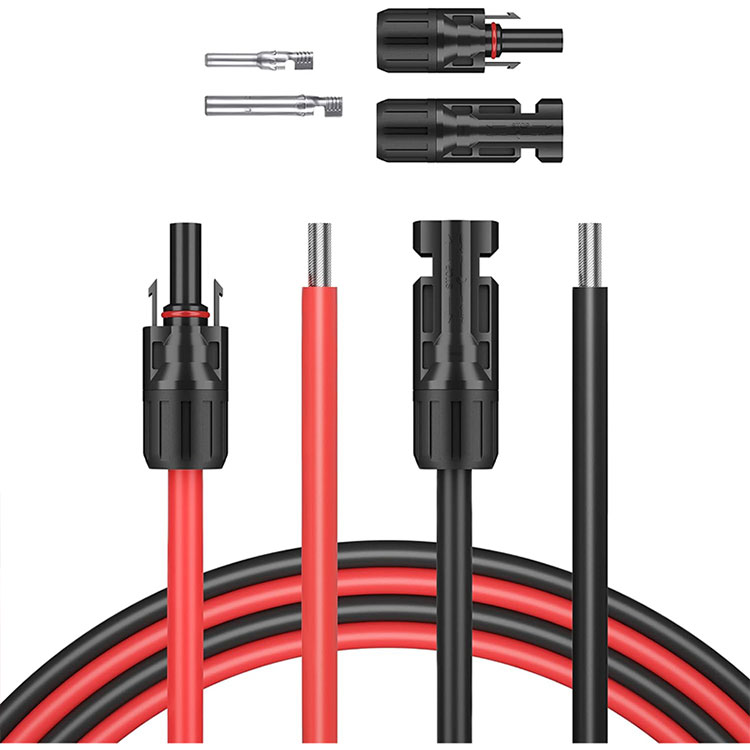 Vibration Resistant 10 Gauge Short Solar Extension Cable
